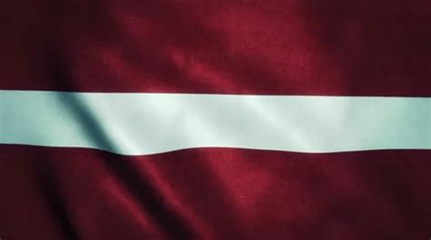 Realistic Ultra HD Flag Of The Latvia Wa Stock Video Pond5