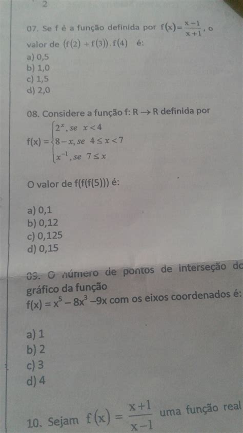 Considere A Função Fr R Definida Por O Valor De Fff5e Br