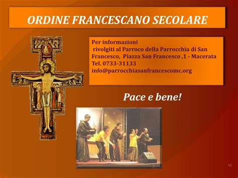 Ppt Lordine Francescano Secolare Powerpoint Presentation Free