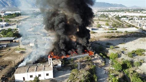 Se Incendia Recicladora Clandestina