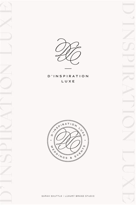 Luxury Brand Design Logo Concepts For Event Planner Elegant Branding