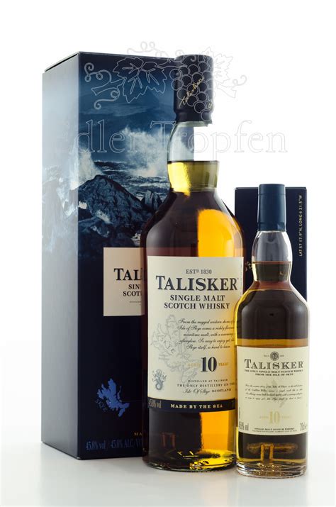 Talisker Single Malt Scotch Whisky In Verschiedenen Varianten Edler