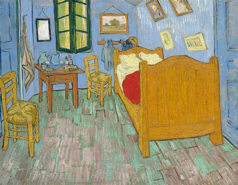 Vincent Van Gogh Bedroom In Arles 3D Behance