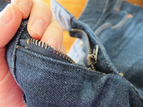 How To Fix A Broken Zipper On A Pair Of Jeans