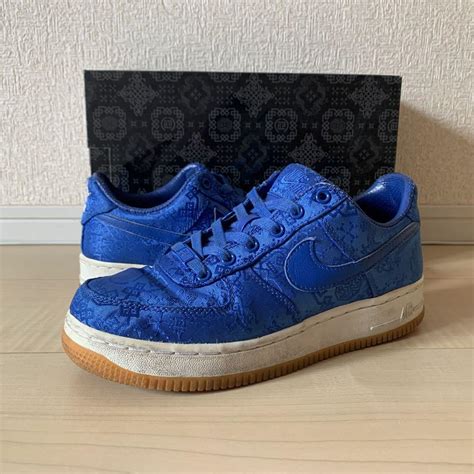 Nike Air Force 1 Clot Blue Silk 魅力の