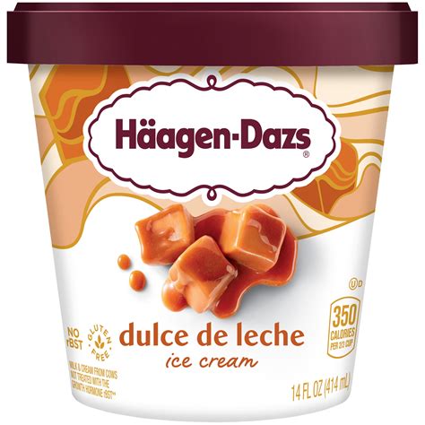 Haagen Dazs Dulce De Leche Ice Cream Gluten Free Kosher 140 Oz