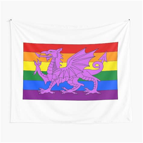 Welsh Flag Tapestries Redbubble