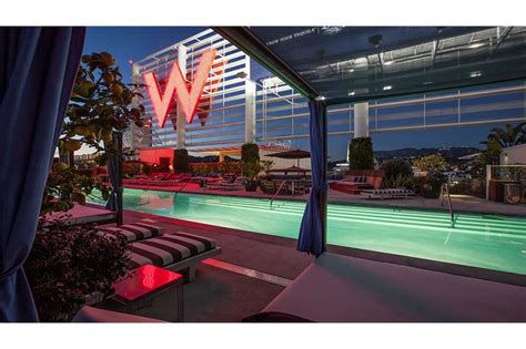 W Hotel Hollywood | Hollywood hotel, Architecture, Outdoor decor