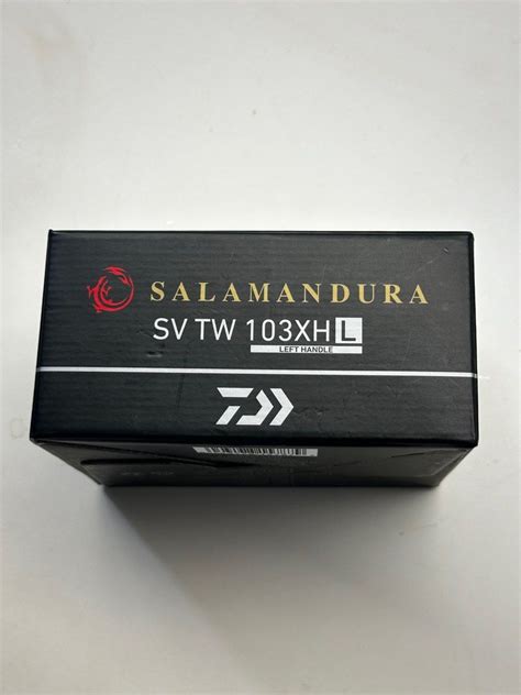 Daiwa Salamandura SV TW 103XHL BC REEL Sports Equipment Fishing On