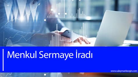 Menkul Sermaye İradı Süleyman Bezgin