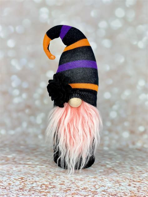 Halloween Gnome Fall Gnome Halloween Decor Fall Decor Etsy