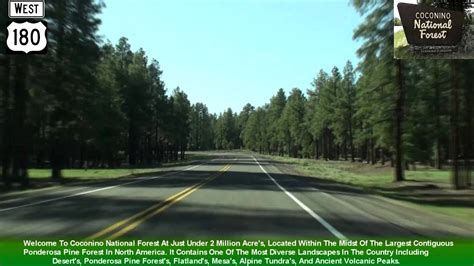 Us 180 Flagstaff Az The Road To The Grand Canyon Youtube