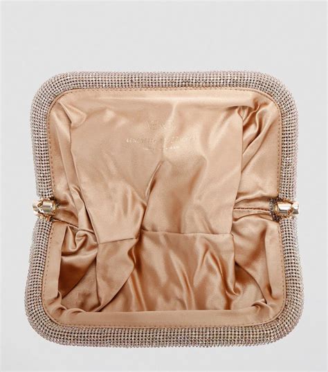 Womens Benedetta Bruzziches Gold Embellished Venus La Grande Clutch Bag