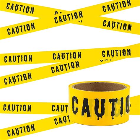 Gflpo Halloween Caution Tape Halloween Tape19 Inch X 82 Feet