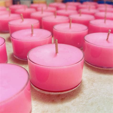 Pink Sugar Scent Soy Tealights Etsy In 2021 Tea Lights Pink Sugar Soy Wax Candles