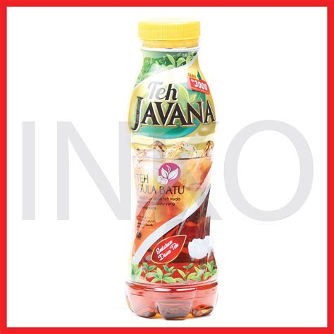 Jual TEH JAVANA TEH GULA BATU PERPADUAN DAUN TEH MUDA 350ML Shopee