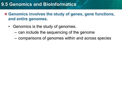 Genomics And Bioinformatics Basics From Genome To Phenome Ppt