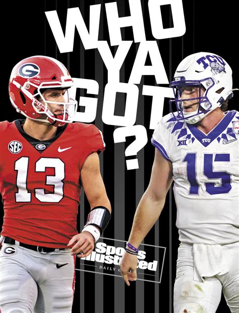 Georgia Vs Tcu Predictions Who Will Win National Championship