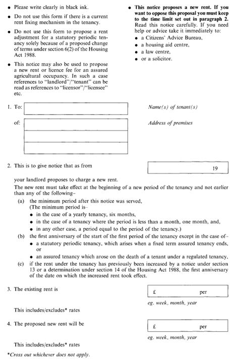 What Is A Section 20 Notice Housing Act 1988 House Poster