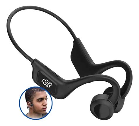 Fone Condução Óssea Bluetooth Esportivo Corrida Academia Frete grátis