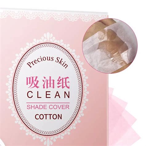 100pcs/box Oil Blotting Sheets Oil On Paper Absorbent Facial Sucking ...