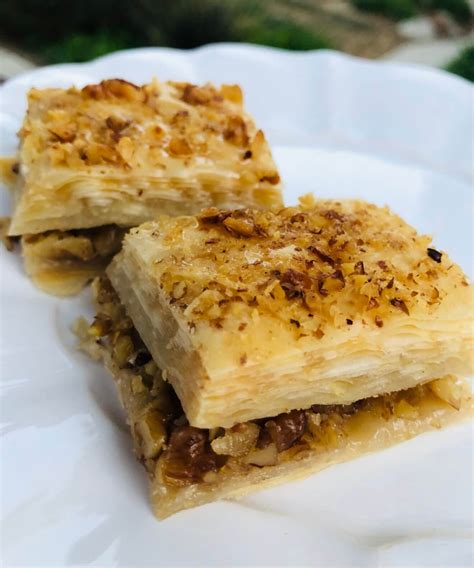 Walnut Baklava with Rose Water - Yvonne Maffei - Making Global Cuisine ...