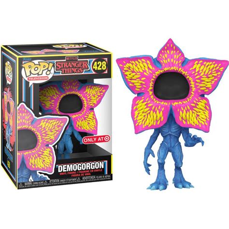 Funko Pop Television Stranger Things Demogorgon Black Light Limited