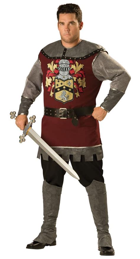 Plus Size Noble Medieval Knight Costume Mr Costumes