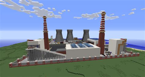 Minecraft Power Plant Map