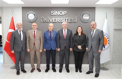 Rektör Naci Bostancıdan Rektörümüze Ziyaret Sinop Üniversitesi