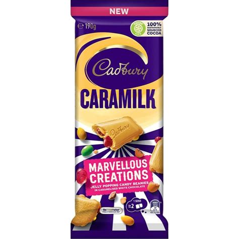 Buy Cadbury Marvellous Creations Caramilk Block 190g Online | Worldwide Delivery | Australian ...