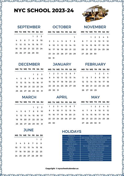 Nyc Doe School Calendar 2025 To 2025 Betty Chelsey