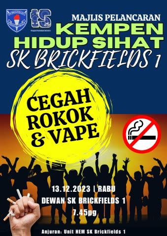 MAJLIS PELANCARAN KEMPEN HIDUP SIHAT CEGAH ROKOK VAPE SKB1 Nor