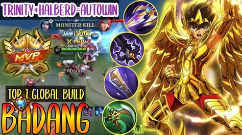 Badang Saint Seiya The Keriyer Badang Top Global Build Mlbb Youtube