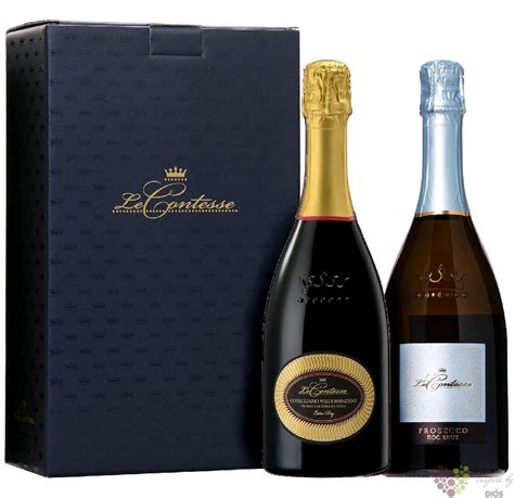 Prosecco Extra Dry Prosecco Brut Gift Box Le Contesse X L