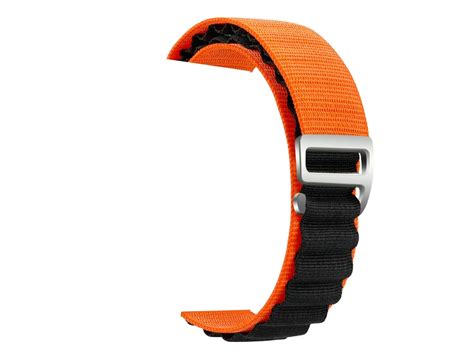 Bracelete Loop Alpine Antiimpacto Para Garmin Venu S Laranja E Preto