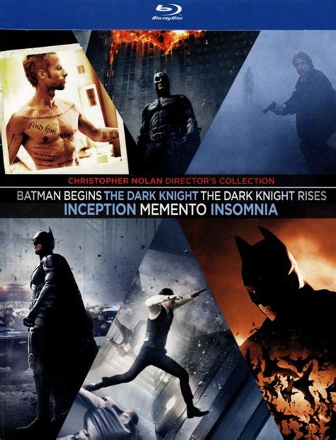 Best Buy Christopher Nolan Collection 6 Discs Blu Ray