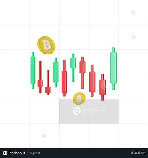 Bitcoin Candlestick Chart 3D Illustration download in PNG, OBJ or Blend ...