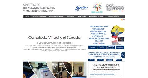 Formulario De Solicitud De Visa Ecuador Actualizado Septiembre