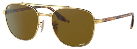 Lunettes De Soleil Ray Ban Chromance Small RB3688 001 AN 52 19 Pas Cher