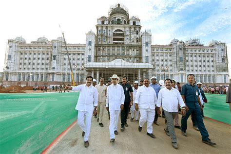 Inauguration of new secretariat on 17th February - Sri K. Chandrashekar Rao