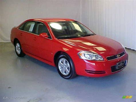 2009 Victory Red Chevrolet Impala Lt 17329997 Photo 8