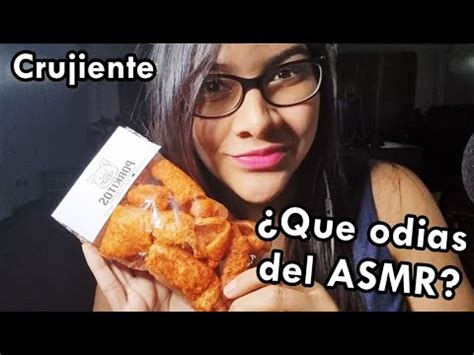 Asmr Comiendo Chicharron Picante Hablamos De Que No Nos Gusta En El