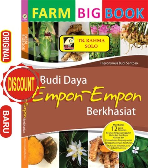 Jual Farm BigBook Budi Daya Empon Empon Berkhasiat Hieronymus Budi