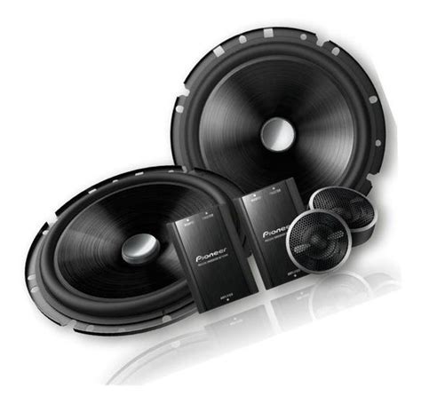 Alto Falante Polegada Pioneer Kit Duas Vias Ts C Br W Som