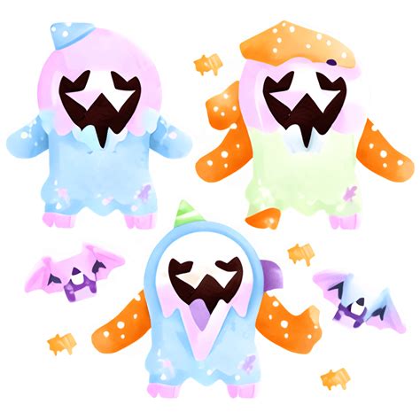 Silly Ghost Costume Party Vector Graphic · Creative Fabrica