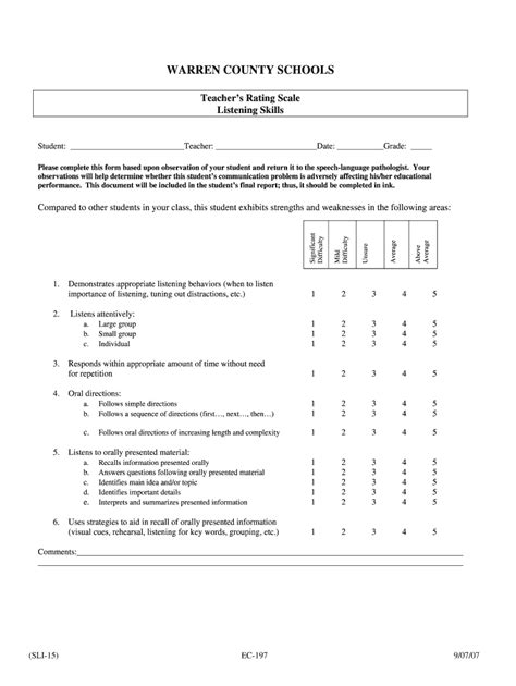 Fillable Online Warrenk Nc Student Teacher Date Grade Fax Email Print