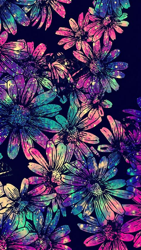 Sparkly Glitter Flowers Wallpapers K Hd Sparkly Glitter Flowers