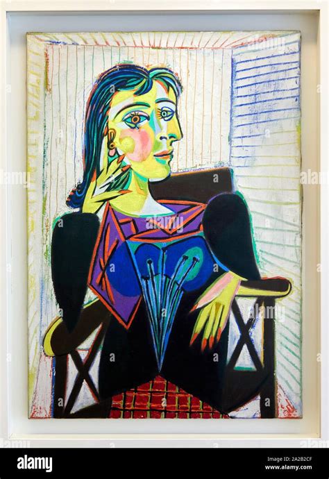 Portrait De Dora Maar 1937 Pablo Picasso Picasso Museum Paris Frankreich Europa