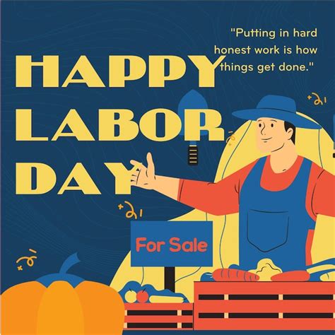 Premium Vector Happy Labor Day